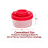 1 stk. isform - BPA-fri silikonform for ispinner - gul 3