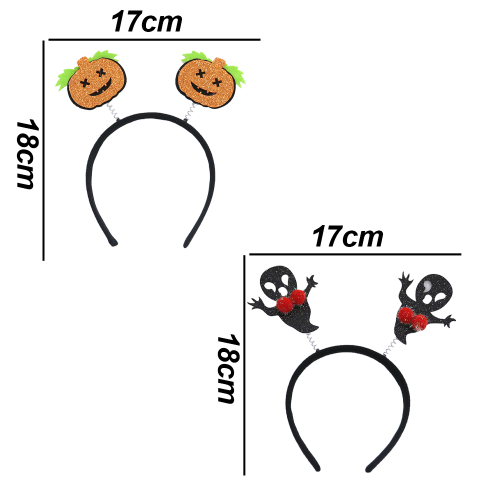 Halloween Spider Ghost Pumpkin Hair Hoop Devil Headband 1