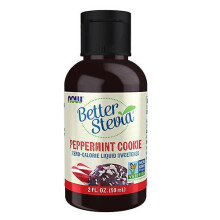 Now Foods BetterStevia Liquid Peppermint Cookie, 2 Oz (Pack of 1)