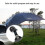 (Blue) Heavy Duty Suction Cups 4 Pieces With Hooks Upgraded Car Camping 5