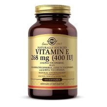 Solgar Vitamin E Mixed (d-Alpha Tocopherol and Mixed Tocopherols),400 IU ,100 S Gels (Pack of 1)