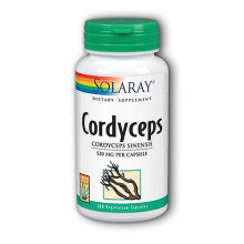 Solaray Cordyceps,520 mg ,100 Caps (Pack of 6)