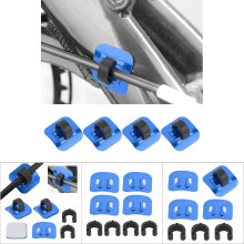 4 Pcs Aluminium Bike Cable Tube Guide Kit