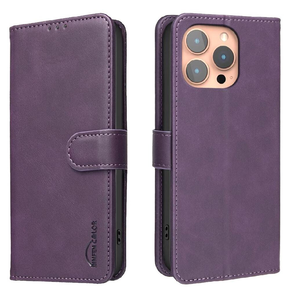 Photos - Case Phone  for iPhone 15 PRO Drop Protection RFID Blocking Protection Convenient Kickstand All Round Shockproof