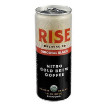 Rise Brewing Co Cold Brew Coffee Original Black ,7 Oz(Case Of 12)
