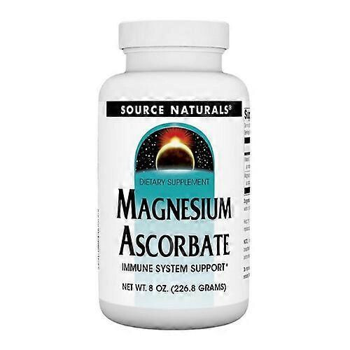 Source Naturals Magnesium Ascorbate, 8 oz (Pack of 6)