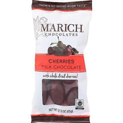 Marich Choc Mlk Cherries ,2 Oz(Case Of 12)