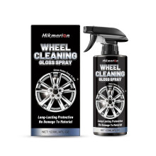 Hikmarion Wheel Hub Cleaning Spray Wheel Hub Clean Gloss Renovation Mild Stain Removal Car Daily Maintenance