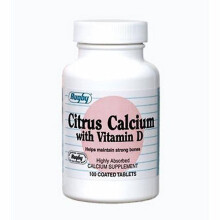 Rugby Joint Health Supplement Cholecalciferol / Calcium Citrate 250 IU - 200 IU Strength Tablet 100, Count of 1 (Pack of 4)
