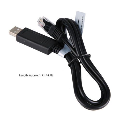 RS485-150U PC Communication Cable, 1.5m, Black 1