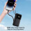 20000mAh Power Bank Fast Charge Built-in 3 Cables 5