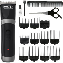 Rechargeable Cordless Clippers, Gifts, Clipper Kit for Men, Rinseable Blades, Home Hair Cutting, Clippers with Guide Combs