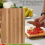 Bamboo Chopping Board with Hanging Hook 30x20cm 4