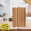 Bamboo Chopping Board with Hanging Hook 30x20cm 6