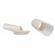 DJO Finger Splint PROCARE Stax Plastic Left or Right Hand Beige Size 5-1/2, Box Of 12 (Pack of 1)