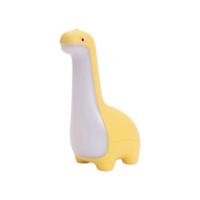 (yellow) Dinosaur Lamp Safe Cute Cartoon Simplicity USB Charging Decoration children's nighthead LED Light