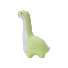 (green) Dinosaur Lamp Safe Cute Cartoon Simplicity USB Charging Decoration children's nighthead LED Light
