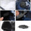 (Noir) Bonnet de ski d'hiver avec cache-oreilles et masque coupe-vent 4