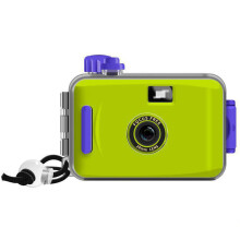 (Green) 35mm Retro Film Camera Manual Kids Point-and-Shoot Camera 3 Meters Waterproof