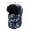 (Bleu) Bonnet de ski d'hiver avec cache-oreilles et masque coupe-vent 2