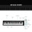 (White) Bluetooth 49 Keys Electronic Roll Up Piano Silicone Soft Hand Roll Keyboard 4