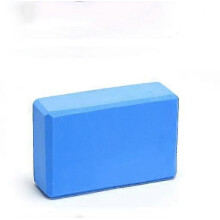 (Blue) 2pcs Yoga Block Brick Foaming Home Exercise Practice Fitness Gym Sport Tool