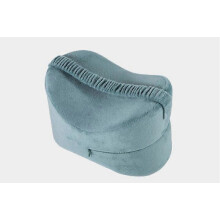(light blue) Memory Foam Knee Leg Pillow Orthopedic Firm Back Hip Support Pain Relief Cushion