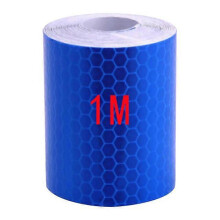(1M-bleu) Autocollant r??fl??chissant de s??curit?? pour moto (5 cm x 300 cm) compatible avec les mod??les V-Strom 650 Supermoto et Nmax 2022.