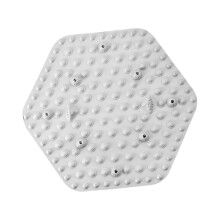 (Hexagone gris) Tapis de massage des pieds, tapis d'acupression, tapis de bain pliable, tapis de yoga, tapis d'acupuncture