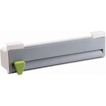 Wrap Dispenser & Cutter for Cling Film & Tin Foil,Wall-Mounted Film, Foil Holder, Cling Film Dispenser And Cutter