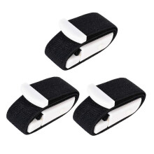 (Noir) Lot de 3 garrots h??mostatiques en nylon pour activit??s de plein air : randonn??e, survie, travail, camping