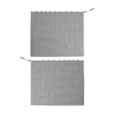 (D) Fireplace Screen Spark Proof Moisture Resistant Curtain