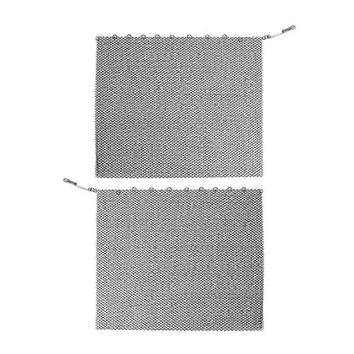 (E) Fireplace Screen Spark Proof Moisture Resistant Curtain