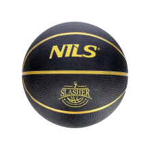 Basketbalmaat 7 - Zwart Slasher-ontwerp