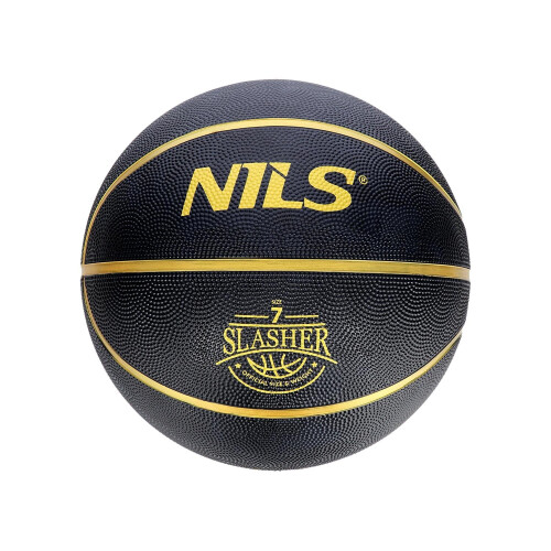 Basketbalmaat 7 - Zwart Slasher-ontwerp