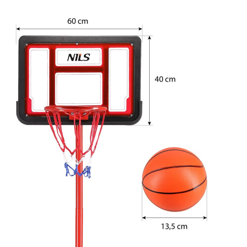 Basketbalring, verstelbare hoogte, binnen- en buitengebruik 2