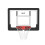 Basketball Backboard with Hoop and Net 1