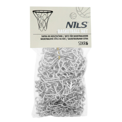 Steel Basketball Net, Durable Outdoor Hoop Replacement 1