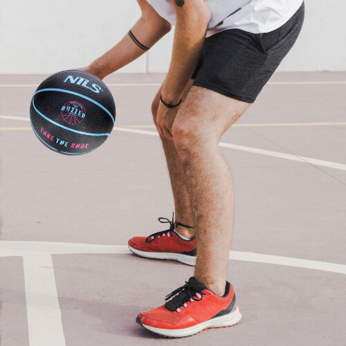 Basketball Size 7, Black - Durable Indoor/Outdoor Use 1