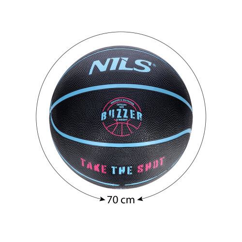 Basketball Black Size 5 - Indoor/Outdoor Use 2