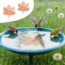 (2pcs) 99.99% Pure Copper Bird Bath Disk for Clean Outdoor Birdbath Water