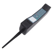 Retro Industrial Brick Cell Phone Ornament Office & Study Decor Black Finish