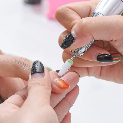 7pcs Ceramic Nail Drill Bits Set Professional Remove Gel Acrylic Cutic 1
