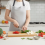 34x24cm Bamboo Cutting Chopping Board Hanging Hook 1