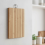 34x24cm Bamboo Cutting Chopping Board Hanging Hook 2