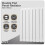 Dellonda Baridi Horizontal Radiator Double Flat Panel 8