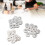 30Pcs Bobbin Set 55623A/270010/40264A 2x2 cm 2