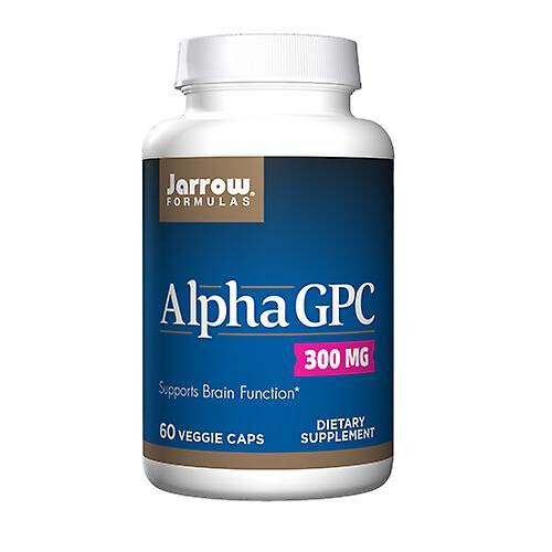 Jarrow Formulas Alpha Gpc,300 mg ,60 Caps (Pack of 2)
