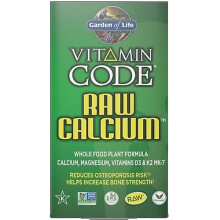 Garden of Life Vitamin Code, Raw Calcium 60 Caps (Pack of 1)