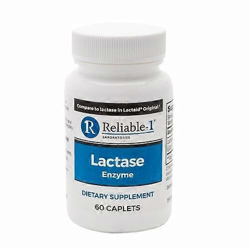 Reliable1 Lactase Enzyme, 60 Caplets (Pack of 1)